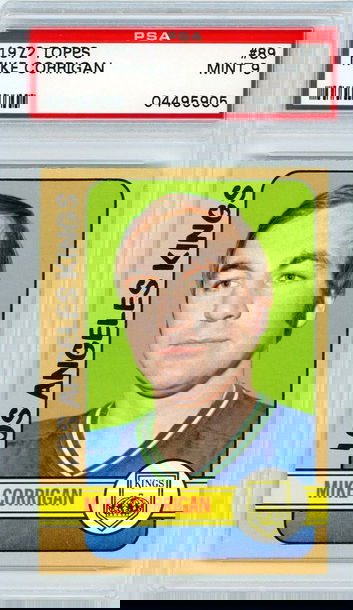 1972 Topps Mike Corrigan #89 PSA 9 P1277