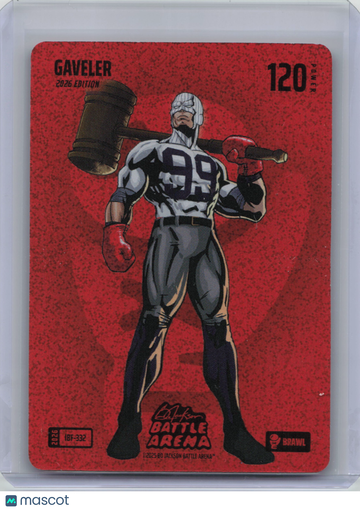 2026 Bo Jackson Battle Arena Gaveler #IBF-332 Brawl Icons Battlefoil Brawl Icons Battlefoil
