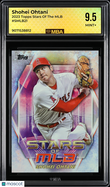 2023 Topps Stars of the MLB Shohei Ohtani #SMLB21 MBA 9.5