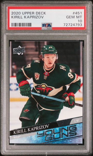 2020 UPPER DECK KIRILL KAPRIZOV #451 PSA 10