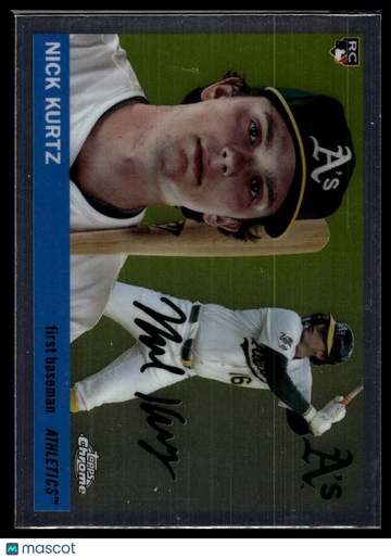 2025 Topps Chrome Platinum Nick Kurtz #254 RC