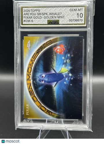 2025 Topps Chrome Disney 100 Golden Moments Golden Moments #GM-6 10