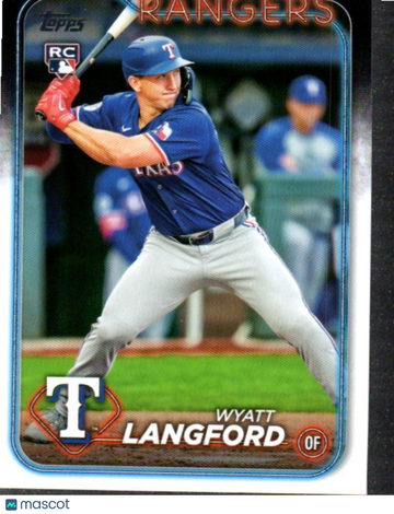 2024 Topps Update Wyatt Langford #US151 RC