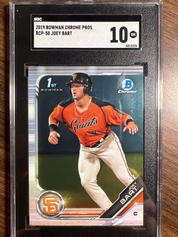 2019 BOWMAN CHROME PROS. BCP-50 JOEY BART