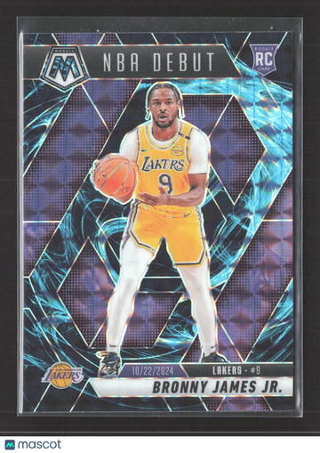 2025 Panini Mosaic Prizm Bronny James Jr. #262 RC