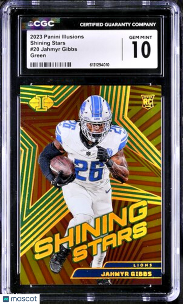 2025 Panini Revolution Jahmyr Gibbs #10 [Base] Rookie Insert 10