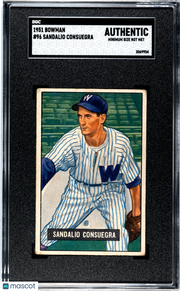 1951 Bowman Sandalio Consuegra #96 SGC A