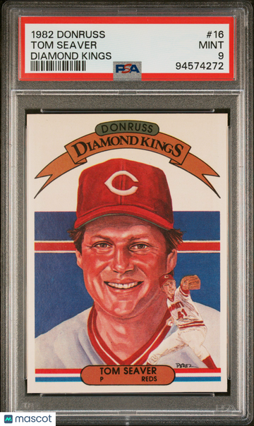 1982 Donruss Tom Seaver #16 Diamond Kings PSA 9