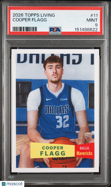 2026 Topps Living Cooper Flagg #11 PSA 9