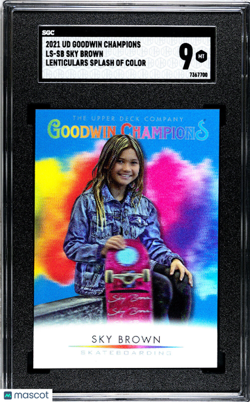 2021 Upper Deck Goodwin Champions Un #LS-SB Lenticular SGC 9