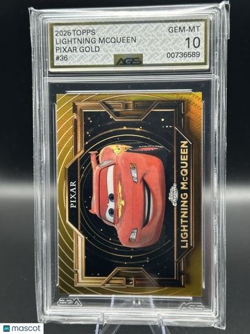 2025 Topps Chrome Pixar GOLD AGS 10