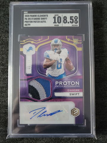 D'andre Swift RPA 40/99 SGC 8.5