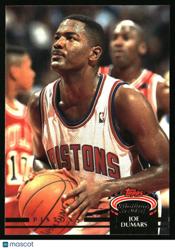 1992-93 Stadium Club Joe Dumars #386 Detroit Pistons