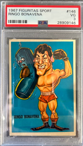 1967 Figuritas Sport Ringo Bonavena