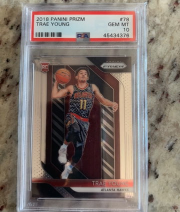 2019 Prizm Trae Young PSA 10