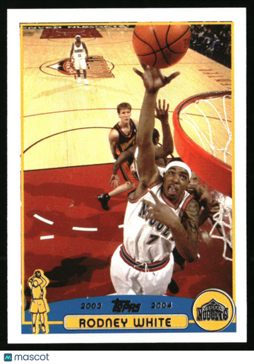 2003-04 Topps Rodney White #108 Denver Nuggets