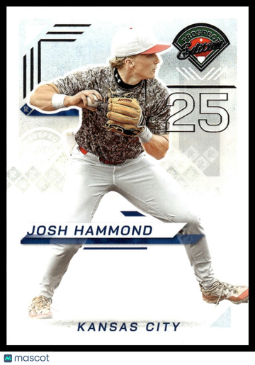 2025 Panini Prospect Edition Josh Hammond #75