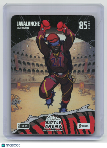2026 Bo Jackson Battle Arena Javalanche Colosseum Battlefoil Colosseum Battlefoil #CBF-771
