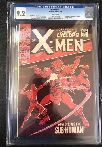 X-Men #41 CGC 9.2 1st Appearance of Grotesk Origin of Cyclops