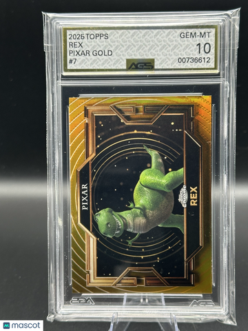 2025 Topps Chrome Pixar GOLD AGS 10