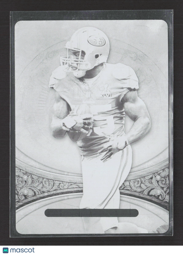 2013 Topps Triple Threads Vernon Davis #73 Black Printing Plate
