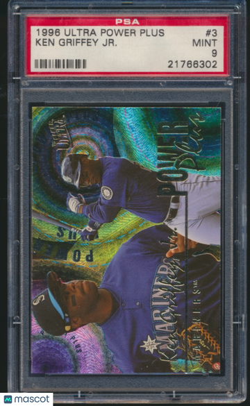 1996 Ultra Power Plus Ken Griffey JR. #3 PSA 9