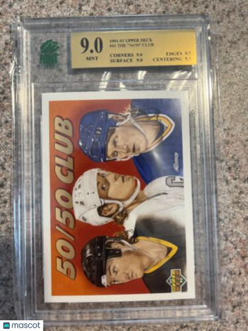 1991-92 Upper Deck Wayne Gretzky Mnt 9