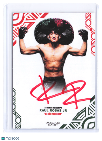 2026 Collectors Fantasy Raul Rosas Jr Raul Rosas Jr MEXICAN PRIDE