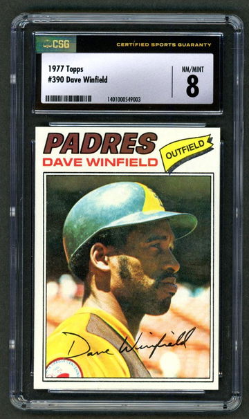 1977 Topps Dave Winfield CSG 8