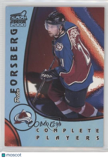 1999-00 Pacific Aurora Peter Forsberg #4 Retail 140/299 Parallel/Variety Insert