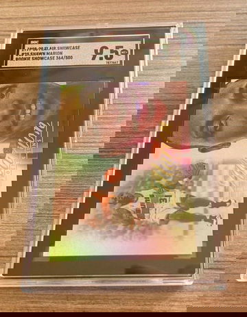 1999-2000 Flair Showcase Shawn Marion ROOKIE SHOWCASE #'d /500 SGC 9.5 #125