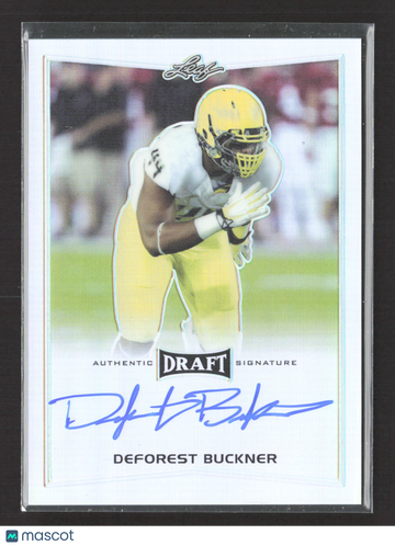 2016 Leaf Metal Draft DeForest Buckner #BA-DFB