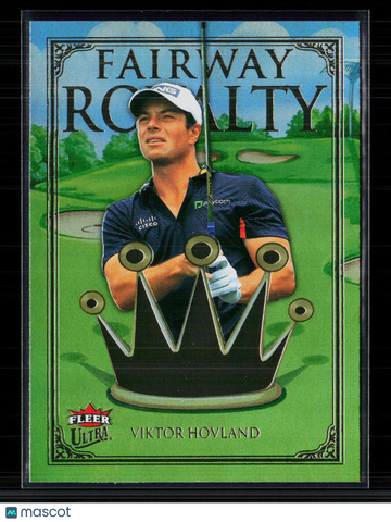 2026 Fleer Ultra Golf Fairway Royalty Viktor Hovland #FR-8
