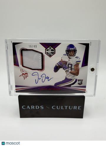 2021 Panini Limited Justin Jefferson #116 /49 Patch RC