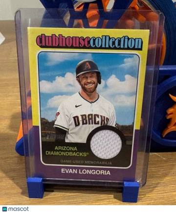 2024 Topps Heritage - Clubhouse Collection Relics Evan Longoria #CCR-EL