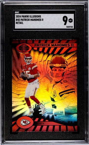 2024 Panini Illusions #42 Patrick Mahomes II Retail SGC 9