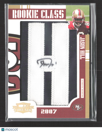 2007 Donruss Threads Rookie Class Jason Hill #282 /120 Jersey Patch Authentic Signature