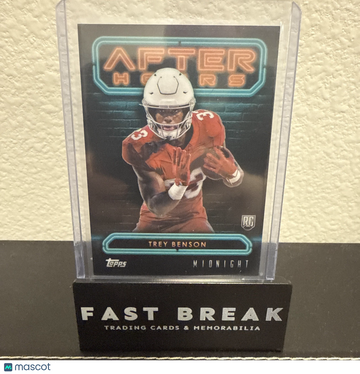 2024 Topps Midnight Trey Benson #13 Short Print Base Rookie