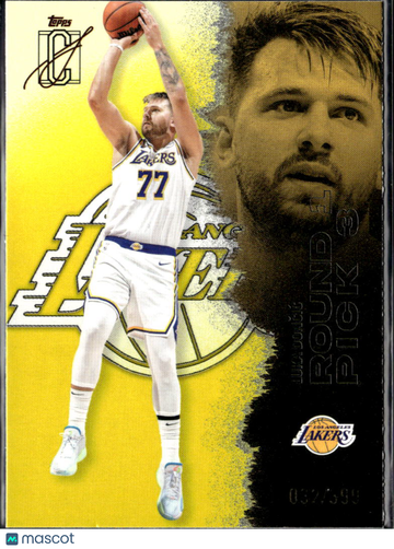 Luka Dončić 2026 Topps /399 Los Angeles Lakers