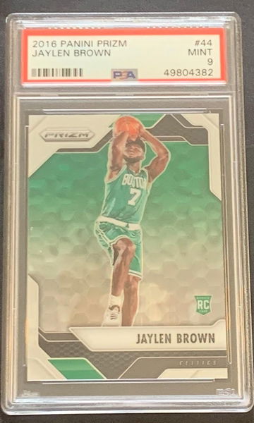 2016 Prizm Jaylen Brown PSA 9