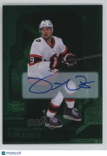 2024-25 Skybox Metal Universe - [Base] - Green Autographs Josh Norris #34 Green Autographs 04/10