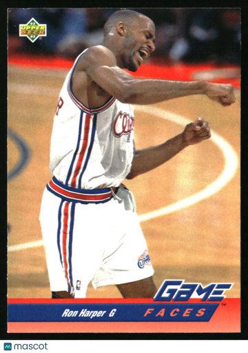1992-93 Upper Deck Ron Harper #495 Los Angeles Clippers
