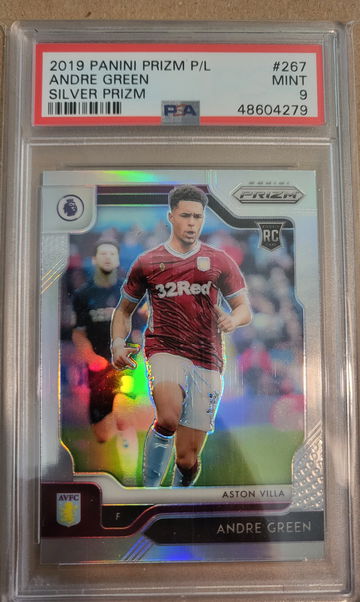 2019 Panini Prizm Andre Green Silver Refractor PSA 9
