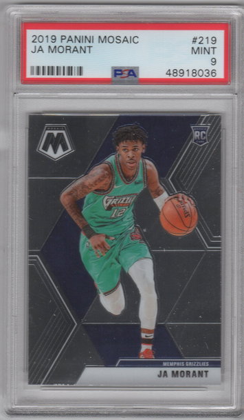 2019 Mosaic Ja Morant PSA 9