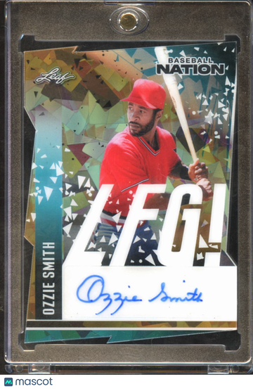 2025 Leaf Baseball Nation Ozzie Smith #LA-OS1 Gold Prism /1