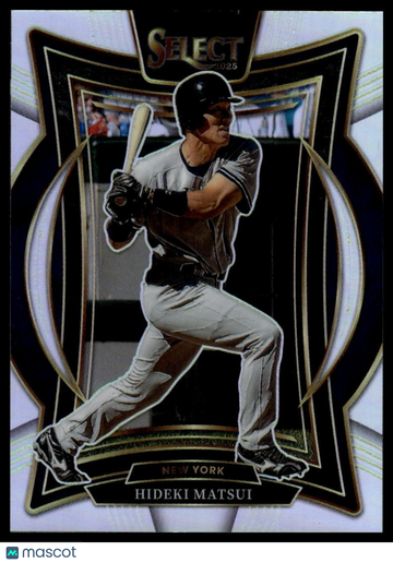 2025 Panini Select Hideki Matsui #57 Silver Prizms