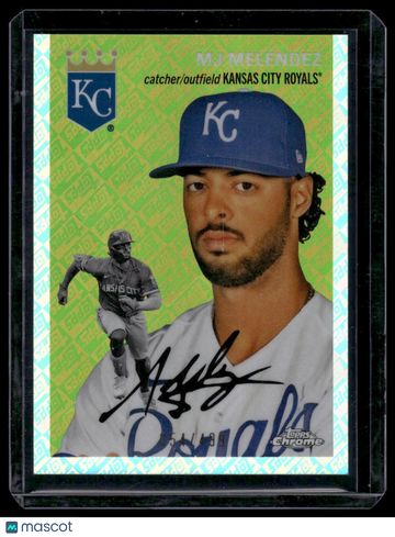 2023 Topps Chrome Platinum Anniversary MJ Melendez #206 Topps Refractor SN