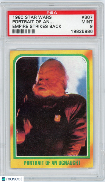 1980 Star Wars Empire Strikes Back Portrait Of An.. . #307 PSA 9