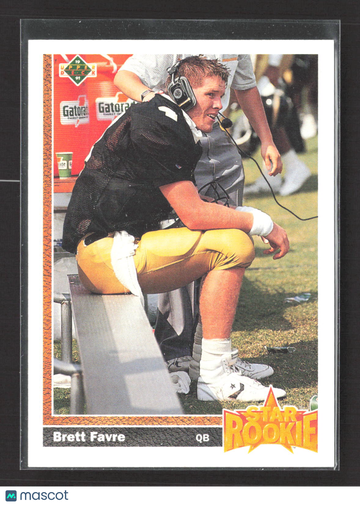 1991 Upper Deck Star Rookie Brett Favre #13