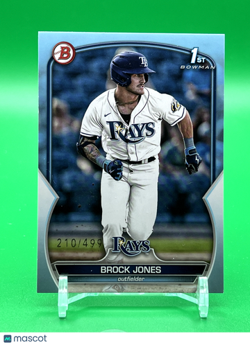 2023 Bowman Brock Jones #BP-115 Sky Blue 1st Bowman